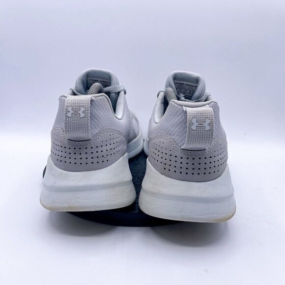 Under Armour Men's Essential Sportstyle Running Sneakers Grey Size 10 - Picture 3 of 9